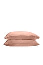 view 1 of 2 King Cleanbamboo Sateen+ Pillowcase Set in Quartz