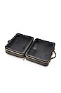 view 5 of 5 Large Twin Cosmetic Case in 
