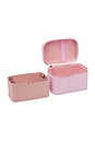 view 4 of 5 Mini Vanity Case in Lavender Pink
