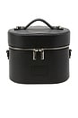 view 1 of 6 Oval Toiletry Case in Black