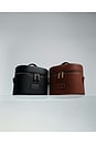 view 6 of 6 Oval Toiletry Case in Black