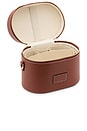 view 3 of 10 Oval Toiletry Case in Ginger Brown