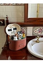 view 8 of 10 Oval Toiletry Case in Ginger Brown