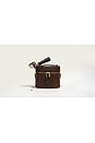 view 5 of 6 Oval Toiletry Case in Espresso