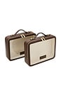 view 3 of 6 MALETA DE MAQUIAGEM LARGE TWIN TRAVEL CASE in Espresso