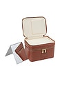 view 4 of 5 Duo Vanity Case in Ginger Brown