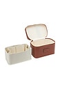 view 3 of 4 MINI FRASQUEIRA MINI VANITY CASE in Ginger Brown