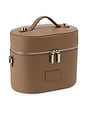 view 2 of 7 MALETA DE MAQUIAGEM OVAL TOILETRY CASE in Cappuccino
