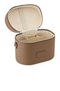 view 3 of 7 MALETA DE MAQUIAGEM OVAL TOILETRY CASE in Cappuccino