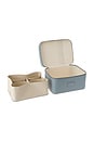 view 5 of 7 Duo Vanity Case in Robin Blue