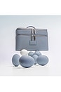 view 7 of 7 Duo Vanity Case in Robin Blue