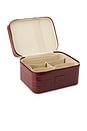 view 4 of 6 MALETA DE MAQUIAGEM DUO VANITY CASE in Burgundy Croc
