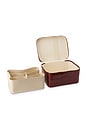 view 4 of 4 x REVOLVE Vanity Case in Burgundy Croc