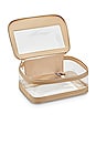 view 5 of 7 CLEAR MAKEUP TRAVEL CASE 투명 메이크업 여행용 케이스 in Blush