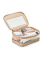 view 6 of 7 CLEAR MAKEUP TRAVEL CASE 투명 메이크업 여행용 케이스 in Blush