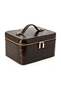 view 2 of 4 VANITY CASE メイクアップバッグ in Espresso Croc