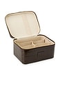 view 3 of 4 VANITY CASE メイクアップバッグ in Espresso Croc