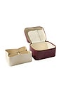 view 4 of 4 NECESER VANITY CASE in Burgundy