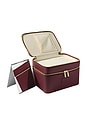 view 4 of 6 Duo Vanity Case in Burgundy