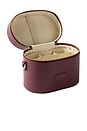 view 3 of 5 Oval Toiletry Case in Burgundy