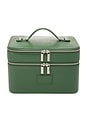 view 1 of 7 DUO VANITY DUO VANITY CASE in Moss Lizard Print
