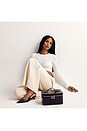 view 6 of 7 POCHETTE DE MAQUILLAGE VANITY CASE in Noir Croc