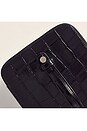 view 7 of 7 POCHETTE DE MAQUILLAGE VANITY CASE in Noir Croc