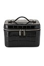 view 1 of 7 Mini Vanity Case in Noir Croc