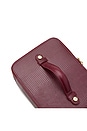 view 5 of 5 DUO VANITY DUO VANITY CASE in Burgundy Lizard Print
