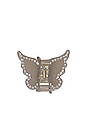 view 1 of 1 Mini Mariposa Clip in Earl Grey