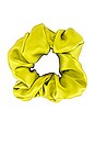 view 1 of 1 Sweet Dreams Silk Scrunchie in Electric Green