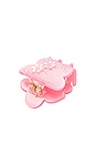 view 2 of 2 Midi Blossom Clip in Rose Milk
