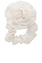 view 1 of 1 Camellia Scrunchie in Oyster
