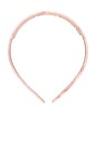 view 2 of 3 STARLET 넓은 머리띠 in Pink Chantilly