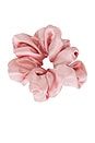 view 1 of 1 Silk Scrunchie in Rose Tan
