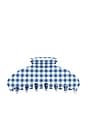 view 2 of 3 Big Effing Clip in Navy Gingham