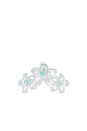 view 1 of 3 Miss Super Bloom Clip in Aqua Pearl