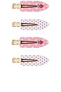 view 1 of 2 Popstar Clips in Sweet Berry Dot