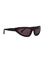 view 2 of 3 Sham Sunglasses in Gloss Purple