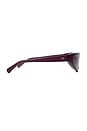 view 3 of 3 Sham Sunglasses in Gloss Purple