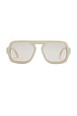 view 1 of 2 GAFAS DE SOL JANE in Ivory White