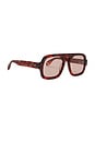 view 2 of 3 GAFAS DE SOL JANE in Red Tortoise