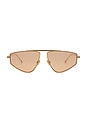 view 1 of 3 GAFAS DE SOL RILEY in Gold
