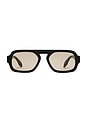 view 1 of 3 Jane Mini Sunglasses in Gloss Black
