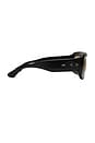 view 2 of 2 Aries Sunglasses in Gloss Black & Olive Green