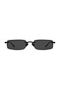 view 1 of 2 Kendall Sunglasses in Gloss Black