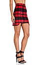 view 2 of 3 Jo Skirt in Red Plaid