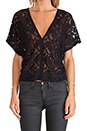 view 4 of 4 Julia Top in Black Lace