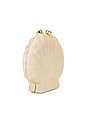 view 3 of 5 Woven Shell Clutch in Natural