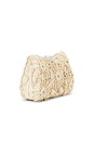 view 3 of 5 Gustavia Raffia Flower Clutch in Natural Raffia
